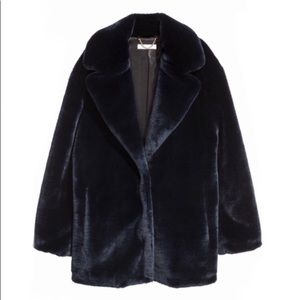 H&M Faux Fur Coat